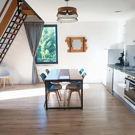 Appartement Duplex Dans Une Ancienne Usine Beaupréau-en-Mauges Extérieur photo